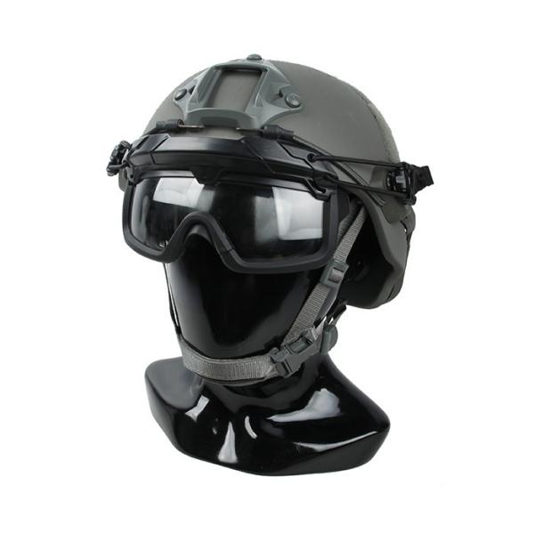 TMC SF QD Goggle ヘルメットレール 取り付け型 ゴーグル ブラック