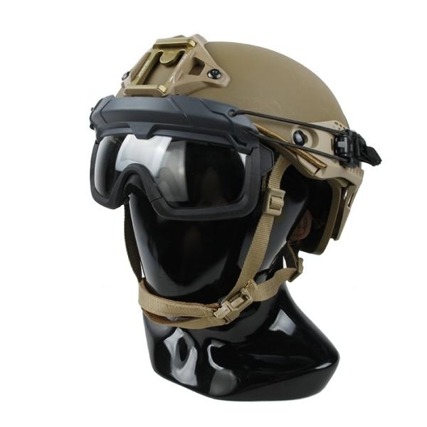 TMC SF QD Goggle ヘルメットレール 取り付け型 ゴーグル グレー