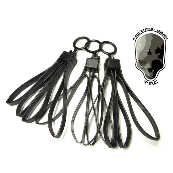 TMC ハンドカフ ダミーアクセサリー [簡易手錠] ブラック3個セット