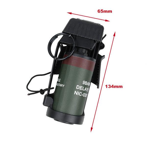 TMC フラッシュバン グレネードポーチ with ダミーアクセサリー セット ブラック