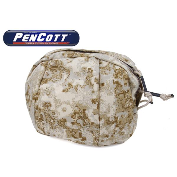 TMC Billowed ユーティリティ ポーチ ペンコット サンドストーム 迷彩 実物生地使用