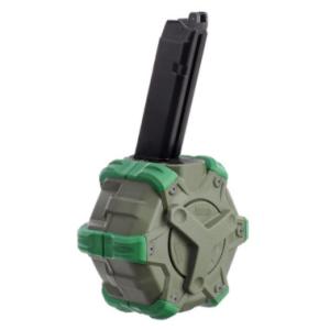 WE-TECH 300連 ドラムマガジン WE Gシリーズ / AW VXシリーズ ガスブローバック...