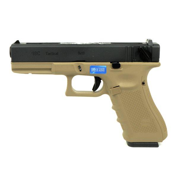 WE-TECH G18 Gen.4 ガスブローバックガン デザートカラー