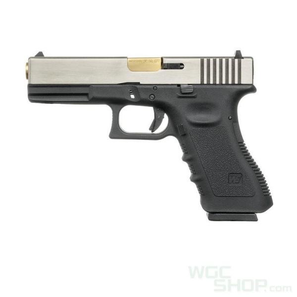 WE-TECH ダブルバレル G17 Gen3 ガスブローバック シルバー