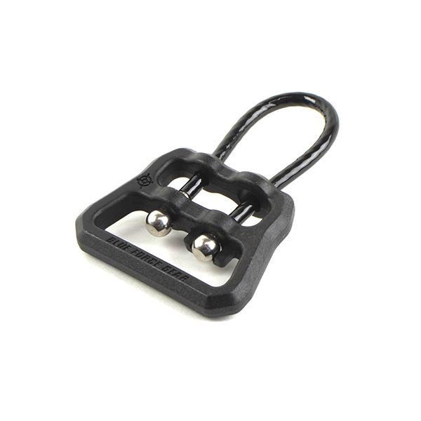 Z&amp;Z BFG タイプ ULOOP スリングアタッチメント SHORT 1.25インチループ ブラッ...