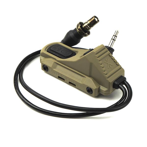 Z&amp;Z UNタイプ Axon ライトボタン SF/3.5mmプラグ用 デザートカラー