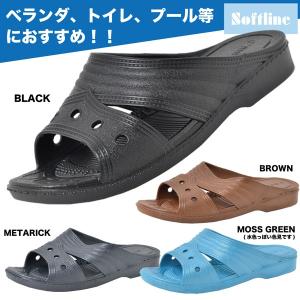 ベランダ履き メンズ サンダル!! プール 便所...の商品画像