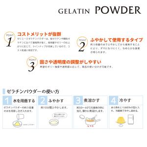 ゼラチンパウダー 1kg 業務用 ゼリエース ...の詳細画像3