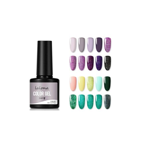 ラローナ [ LALONA ]ポリッシュカラージェル ( G21~40 )( 8ml )( 80色 ...