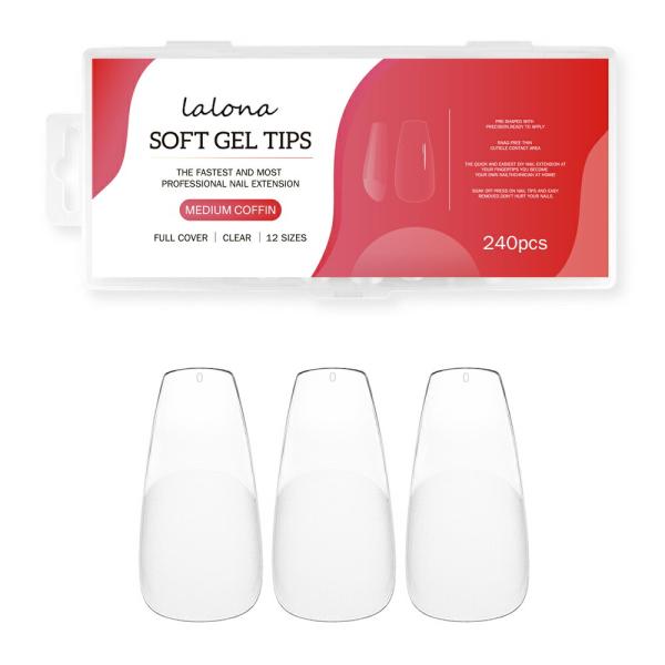 ラローナ [ LALONA ] ソフトジェルチップ ( ミディアムコフィン ) ( 240枚 ) ネ...
