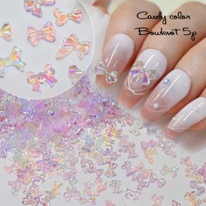 ラローナ Lalona キャンディカラーボウノット 50p 10種 最新ジェルネイルアート 人気ネイルアート 韓国ネイル Pmixp 01 アイラッシュとネイルjellybeans 通販 Yahoo ショッピング