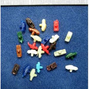 AM-1200 自動車(1/1200)25個入り　プラストラクト 模型材料　建築模型