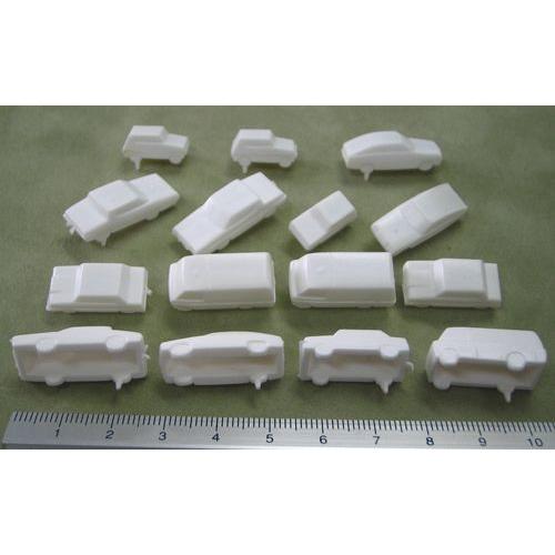 AM-200 自動車(1/200)15個入り　プラストラクト 模型材料　建築模型