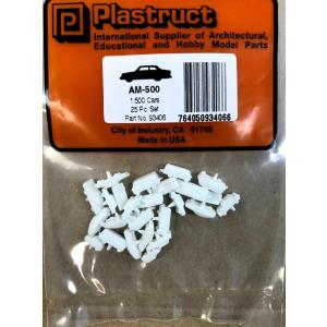 AM-500　自動車(1/500)25個入り　プラストラクト 模型材料　建築模型