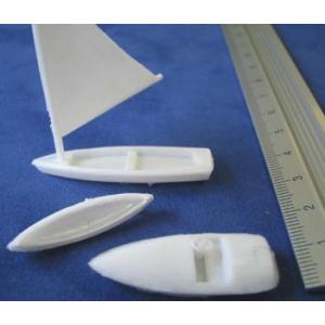 BTS-100 プレジャーボート(1/100)一式　プラストラクト 模型材料　建築模型