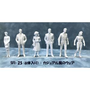 MFI-24 ポーズ可変マネキン人形(1/24) 2体入り プラストラクト 模型