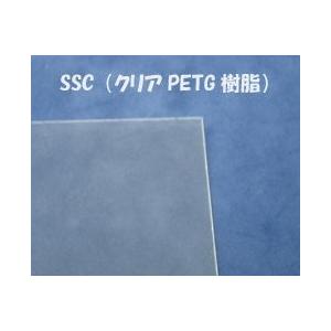 SSC-101 透明クリア平板 1枚（0.3mm厚）　プラストラクト プラ材 プラシート プレーンシ...