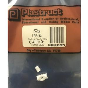 TPR-42　スナップオンティ（パイプP-4とP-2を接合するパーツ）　プラストラクト 模型材料　建築模型　鉄道模型