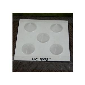 VC-905 円錐 5個1組（ABS)　プラストラクト 模型材料　模型部品