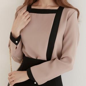 ブラウス レディース 上品 長袖 きれいめ 通勤 30代 40代 ファッション セクシー 高級感 春秋 新作 ベージュ
