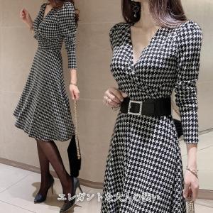 千鳥格子 ワンピース ワンピース の商品一覧 ワンピース チュニック ファッション 通販 Yahoo ショッピング