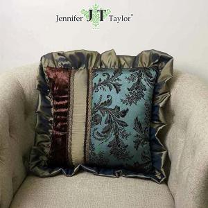 ジェニファーテイラーフリルクッション 45×45cm Jennifer Taylor