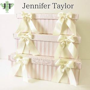 ジェニファーテイラー トランクボックス ダマスク カルトナージュ 小物