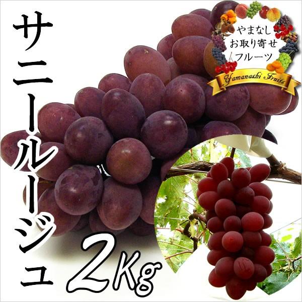 ギフト ぶどう 山梨産 サニールージュ 2Kg 葡萄 ブドウ