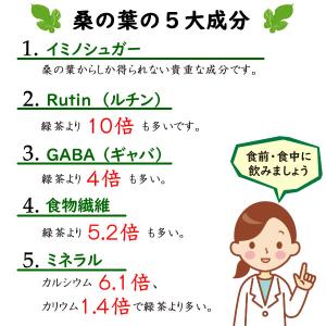桑の葉茶 健康茶 桑茶 ペットボトル 500m...の詳細画像2