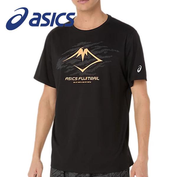 アシックス tシャツ 半袖 メンズ 通気性 トレイル ランニング ランナー スポーツ 運動 部活 ク...