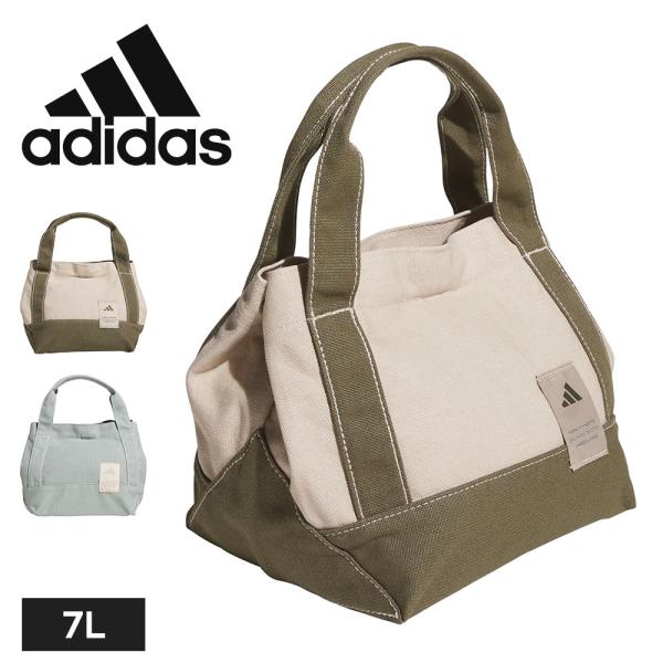 アディダス ウィメンズ 鞄 キャンバストート キャンバス素材 A4対応 カジュアル 手提げバッグ ブ...