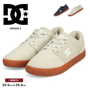 dc メンズ スニーカー ディーシーシューズ クライシス 2 ローカット タン ネイビー ディーシー・シュー CRISIS 2 dm226003｜jerico