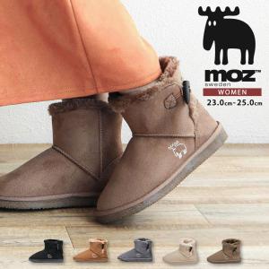 moz（モズ） ショートブーツ レディース 歩きやすい ムートンブーツ