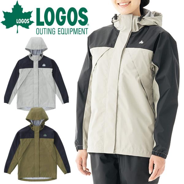 ロゴス LOGOS 3レイヤーレインジャケット レディース #4004 耐水 透湿 防水 ゴルフ レ...