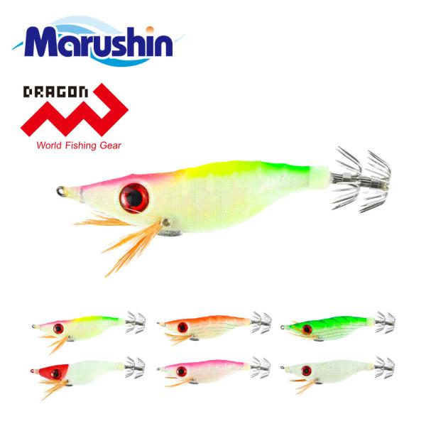 マルシン コウイカバスターII 仕掛け SS S M L  餌木 スッテ 釣り イカ釣り烏賊 イカ ...