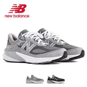 ニューバランス スニーカー メンズ 990 黒 人気 NBロゴ シューズ 靴 ブラック グレー New Balance Made in USA M990 BK6 GL6｜Jerico Yahoo!店