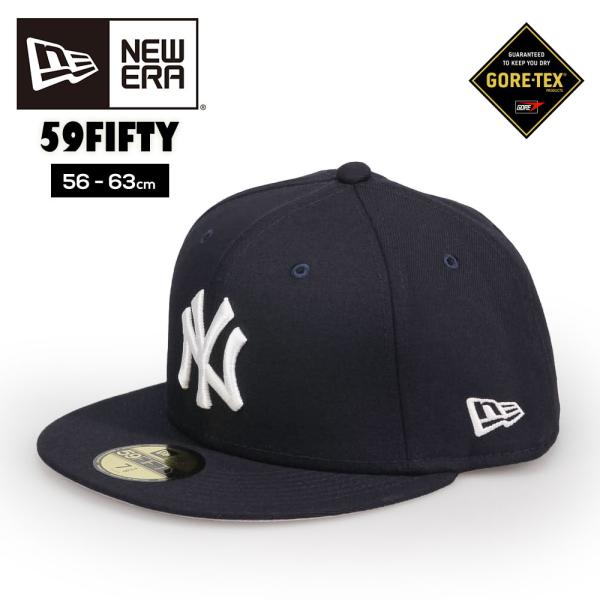 ニューエラ 帽子 59FIFTY ゴアテックス MLB NY ニューヨーク・ヤンキース ベースボール...