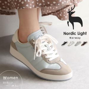 Nordic Light スニーカー レディース 白 ローカットスニーカー
