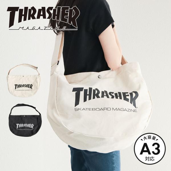 ショルダーバッグ ブランド ロゴ プリント ニュースペーパーバッグ 斜めがけ キャンバス かばん 鞄...