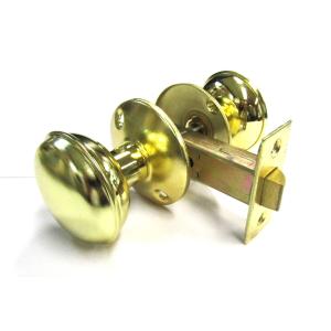 ドアノブ 空錠 丸型 金 ゴールド シンプル おしゃれ INK-1207004H