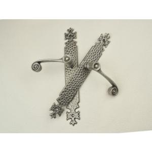 在庫処分　特価　レバーハンドル　DOMUS Lever Handle　09　オールドシルバー　アンテ...