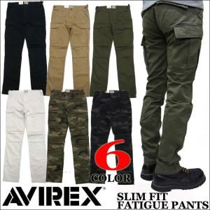 AVIREX アビレックス スリム　カーゴパンツ 6166122