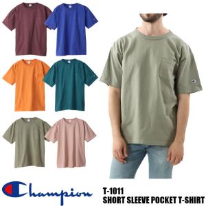 Champion チャンピオン USA製　T-1011　ポケットＴシャツ C5-V305｜jerrys