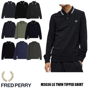 フレッドペリー FRED PERRY 長袖 ポロシャツ M3636  国内正規品｜jerrys