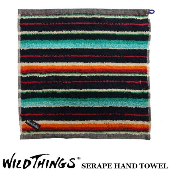 ワイルドシングス WILDTHINGS 　SERAPE HAND TOWEL ハンドタオル　ハンカチ