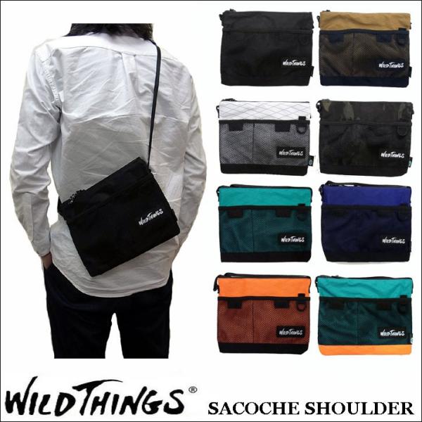 ワイルドシングス WILDTHINGS 　SACOCHE SHOULDER サコッシュ　ショルダー　...