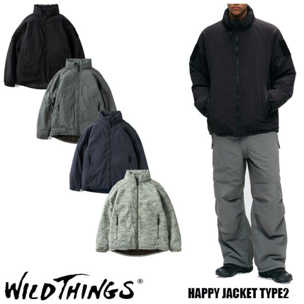 2024秋冬新作 WILDTHINGS ワイルドシングス HAPPY JACKET TYPE2 WT...