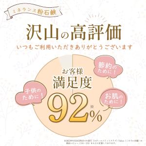 ミネランス粉石鹸 1kg 詰替えの詳細画像3
