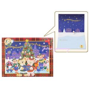 【SALE】　２０１２・クリスマス♪グリーティングカード☆Duffy(ダッフィー)×ShellieM...