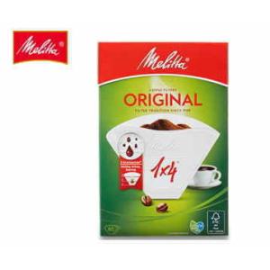 メリタ　フィルター オリジナル ナチュラル ホワイト: 1x４　80枚入り